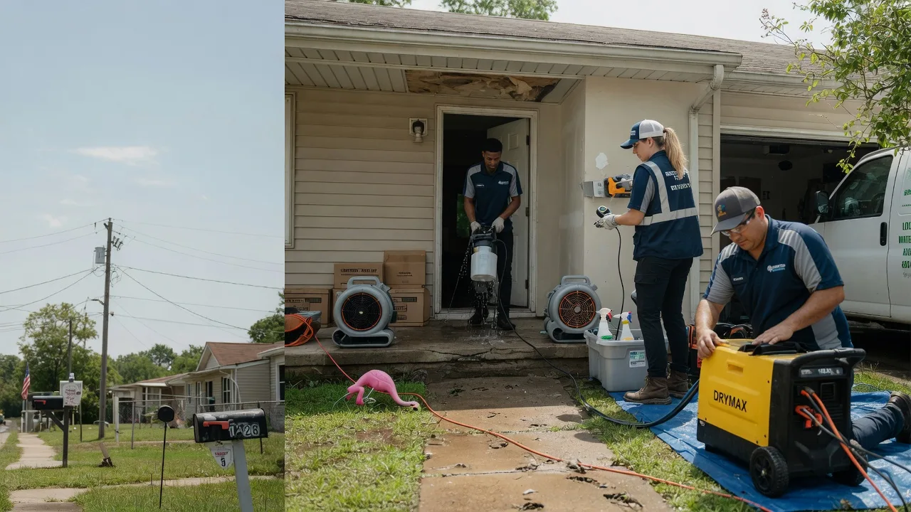 Storm Damage Water Removal in Burlison, TN near me